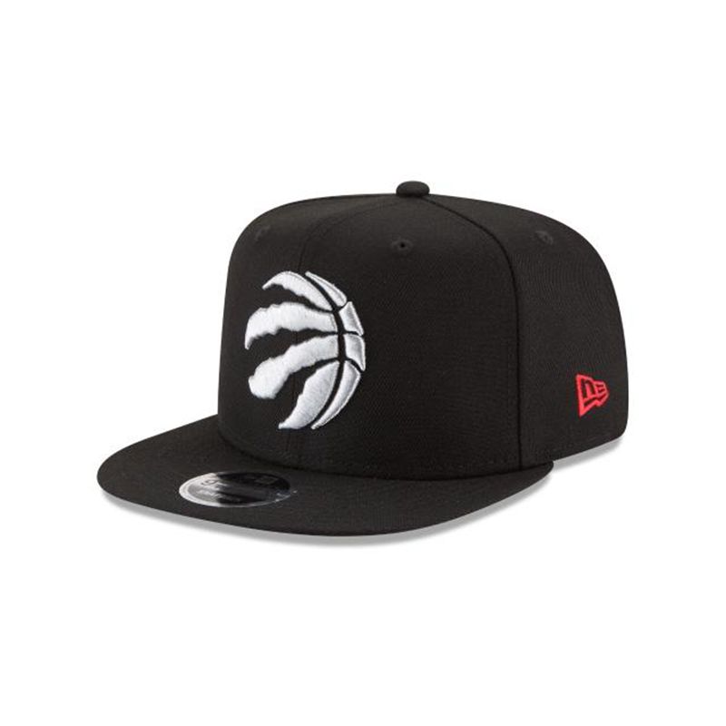 NBA Toronto Raptors High Crown 9Fifty Snapback (FTK7801) - Black New Era Caps